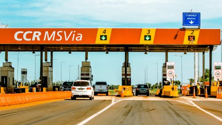 Praça de pedágio CCR MSVia Itaúsa ITSA4 Votorantim Dividendos